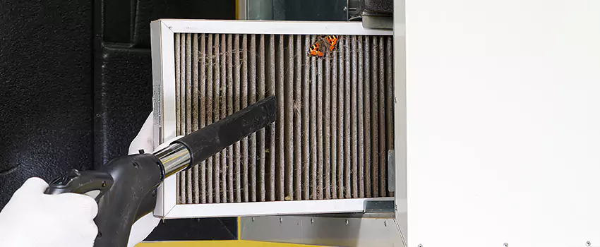 Clogged Air Duct Cleaning Process in St. Cloud, MN