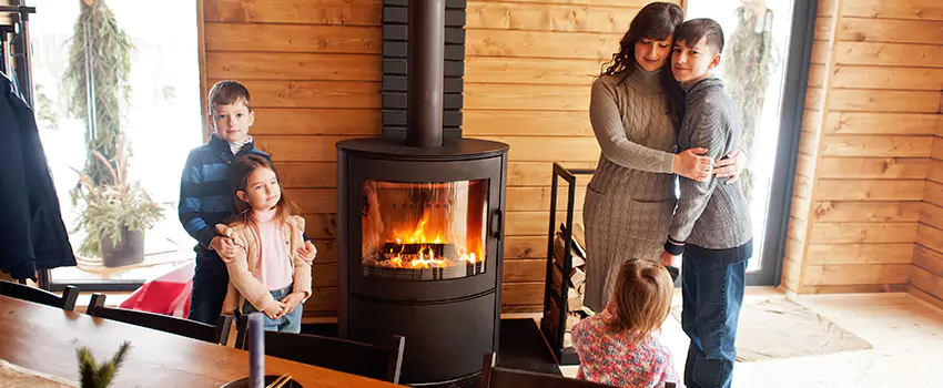 Morso Cast Iron Fireplace Insert Installation in St. Cloud, Minnesota