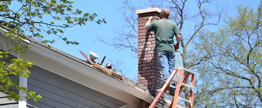 Vinyl and PVC Chimney Flashing Installation in St. Cloud, MN