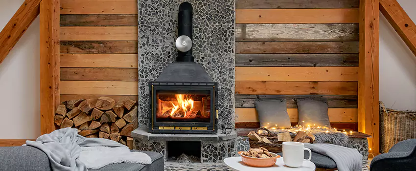 Thelin Hearth Products Direct Vent Gas Stove Fireplace Inspection in St. Cloud, Minnesota
